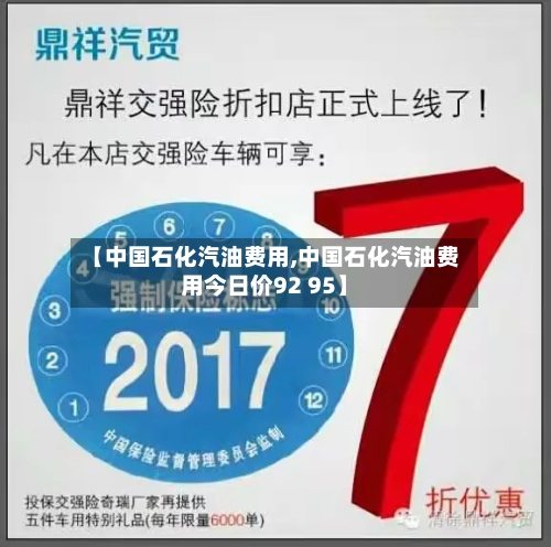 【中国石化汽油费用,中国石化汽油费用今日价92 95】-第2张图片