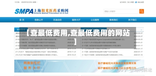 【查最低费用,查最低费用的网站】-第2张图片