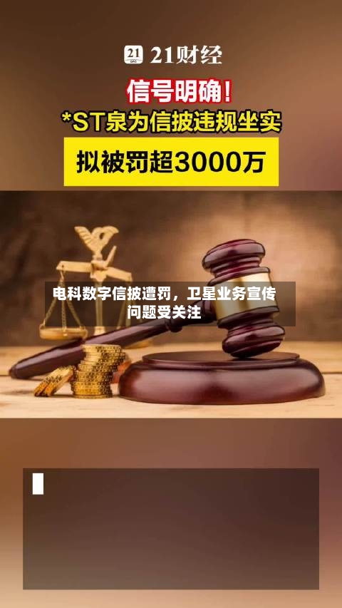 电科数字信披遭罚，卫星业务宣传问题受关注-第3张图片