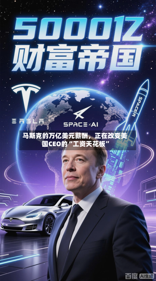 马斯克的万亿美元薪酬，正在改变美国CEO的“工资天花板	”-第3张图片