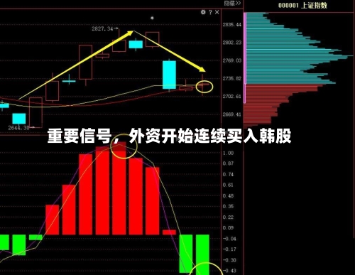 重要信号，外资开始连续买入韩股-第2张图片