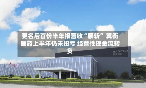 更名后首份半年报营收“腰斩” 冀衡医药上半年仍未扭亏 经营性现金流转负-第2张图片