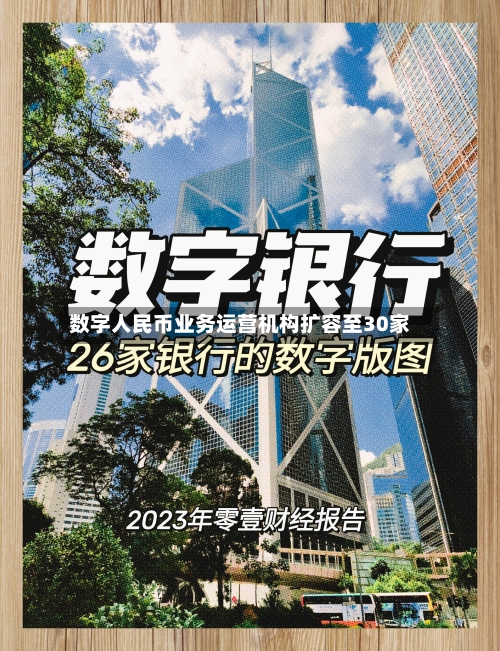 数字人民币业务运营机构扩容至30家-第2张图片