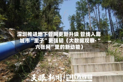 深圳推进地下管网更新升级 管线入廊 城市“里子”更强韧（大数据观察·“六张网”里的新动能）