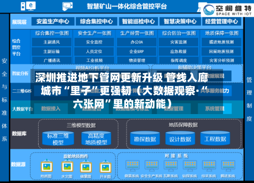 深圳推进地下管网更新升级 管线入廊 城市“里子”更强韧（大数据观察·“六张网	”里的新动能）-第3张图片