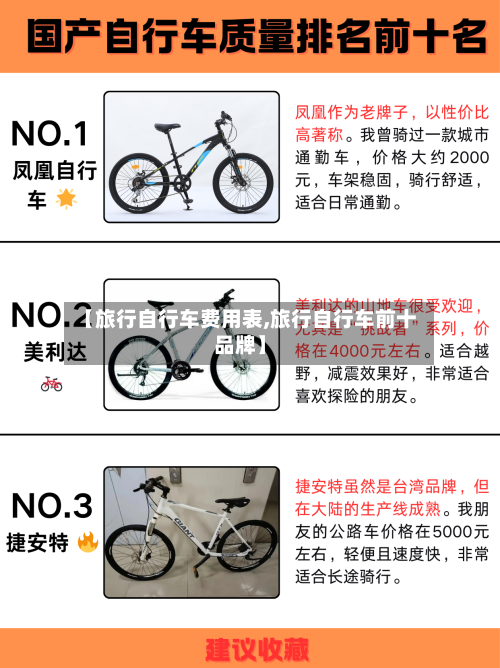 【旅行自行车费用表,旅行自行车前十品牌】