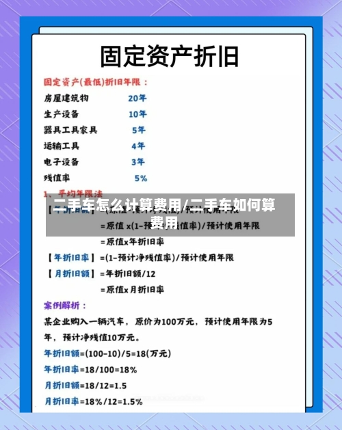 二手车怎么计算费用/二手车如何算费用-第2张图片