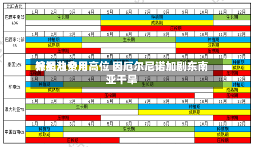 棕榈油费用升至八个月高位 因厄尔尼诺加剧东南亚干旱