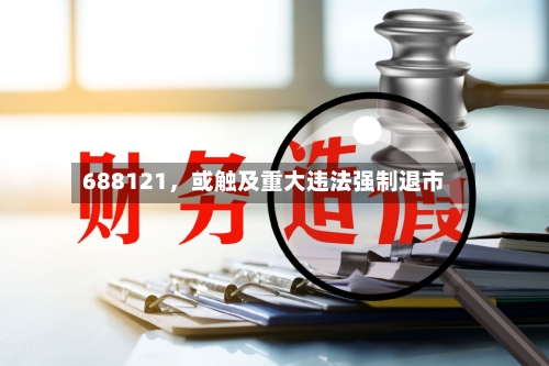 688121，或触及重大违法强制退市-第2张图片
