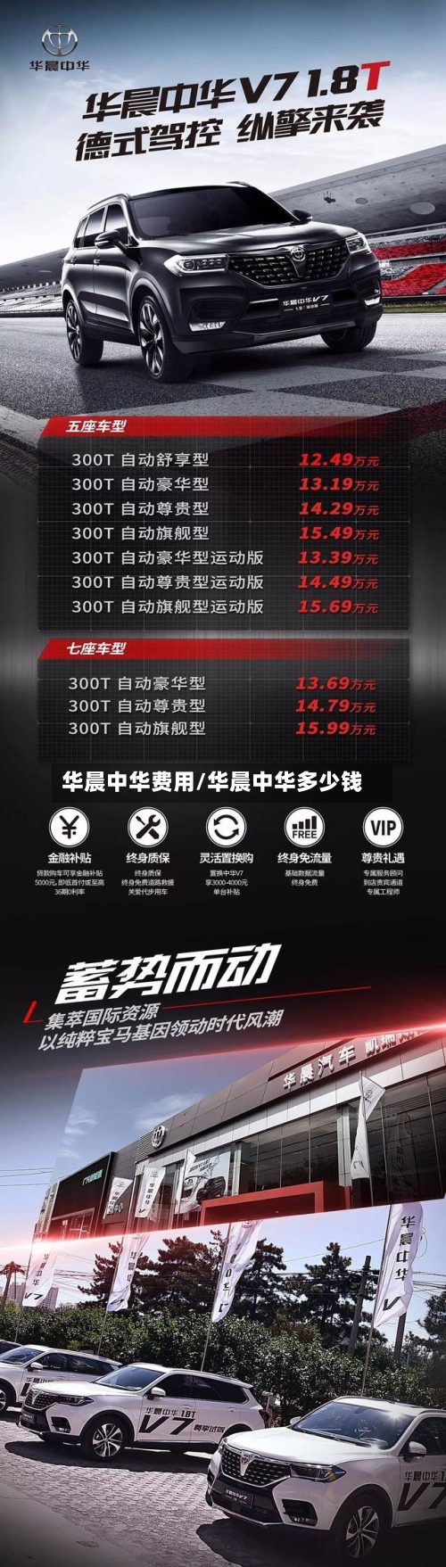 华晨中华费用/华晨中华多少钱-第3张图片