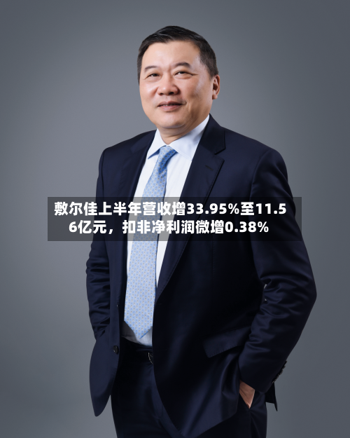 敷尔佳上半年营收增33.95%至11.56亿元，扣非净利润微增0.38%-第1张图片