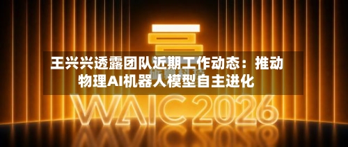 王兴兴透露团队近期工作动态：推动物理AI机器人模型自主进化