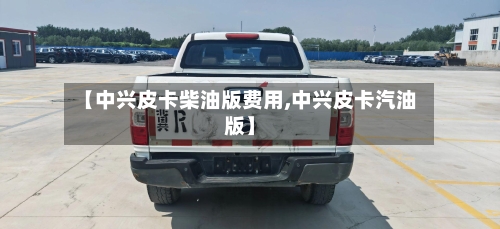 【中兴皮卡柴油版费用,中兴皮卡汽油版】-第2张图片