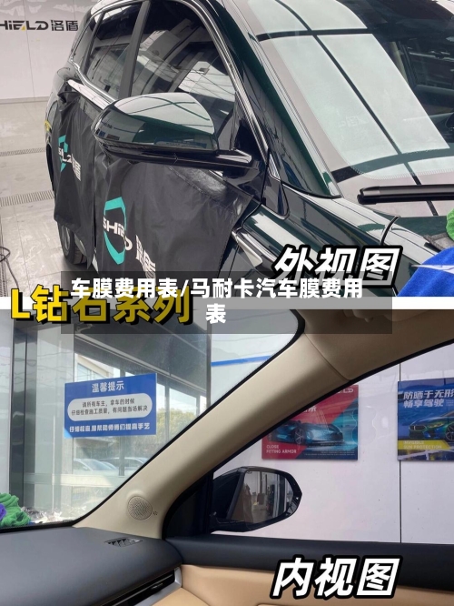 车膜费用表/马耐卡汽车膜费用表