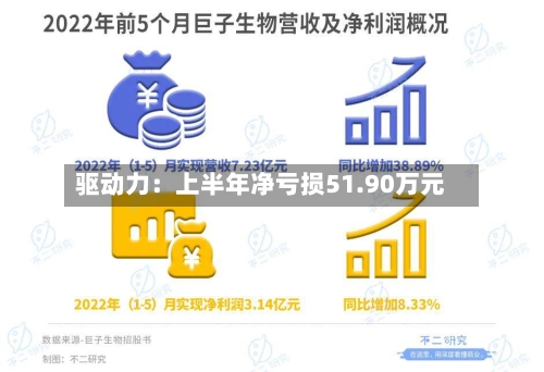驱动力：上半年净亏损51.90万元