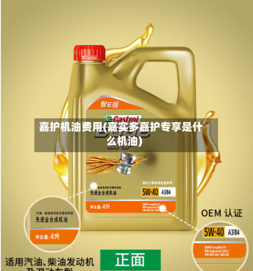 嘉护机油费用(嘉实多嘉护专享是什么机油)-第3张图片