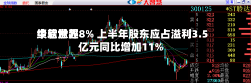 中软世界绩后涨超8% 上半年股东应占溢利3.5亿元同比增加11%-第2张图片