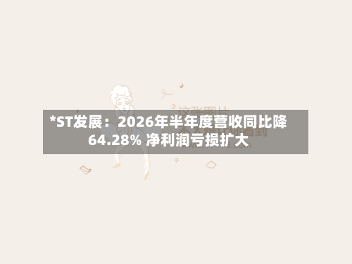*ST发展:2026年半年度营收同比降64.28% 净利润亏损扩大-第2张图片