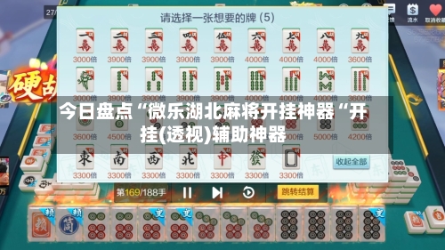 今日盘点“微乐湖北麻将开挂神器“开挂(透视)辅助神器