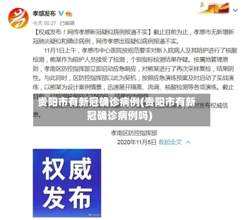 贵阳市有新冠确诊病例(贵阳市有新冠确诊病例吗)-第2张图片
