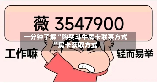 一分钟了解“购买斗牛房卡联系方式”房卡获取方式-第2张图片