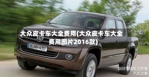 大众皮卡车大全费用(大众皮卡车大全费用图片2016款)