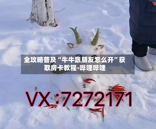 全攻略普及“牛牛跟朋友怎么开”获取房卡教程-哔哩哔哩