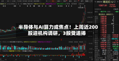 半导体与AI算力成焦点！上周近200股迎机构调研	，3股受追捧-第2张图片