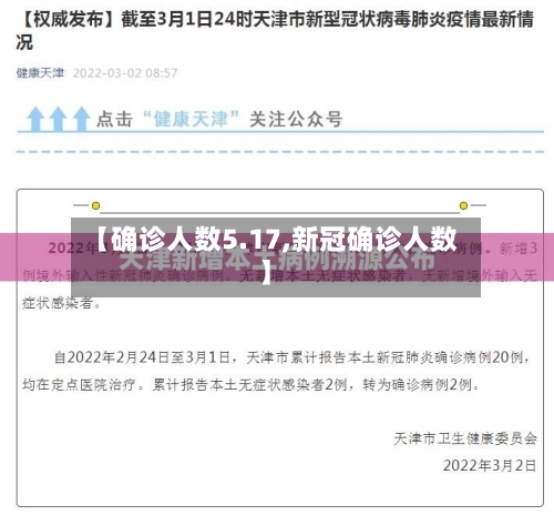 【确诊人数5.17,新冠确诊人数】-第2张图片