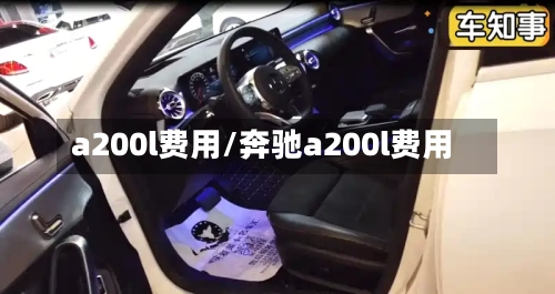 a200l费用/奔驰a200l费用-第2张图片