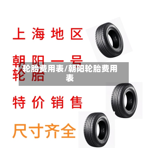 轮胎费用表/朝阳轮胎费用表-第3张图片