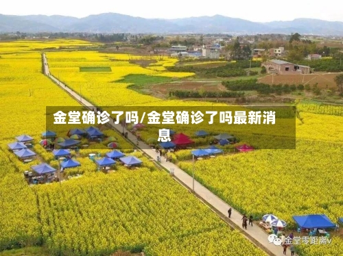 金堂确诊了吗/金堂确诊了吗最新消息-第2张图片