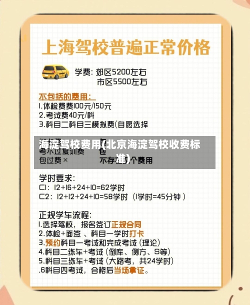海淀驾校费用(北京海淀驾校收费标准)-第3张图片