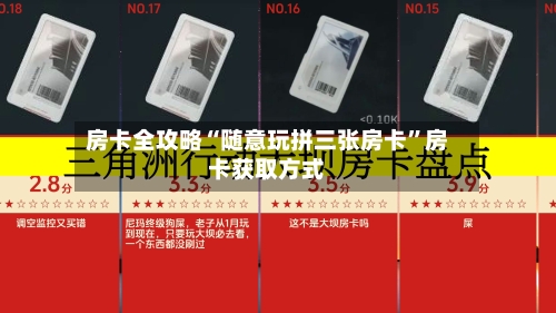 房卡全攻略“随意玩拼三张房卡	”房卡获取方式-第2张图片