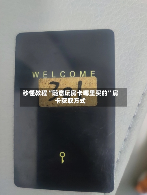 秒懂教程“随意玩房卡哪里买的”房卡获取方式-第3张图片