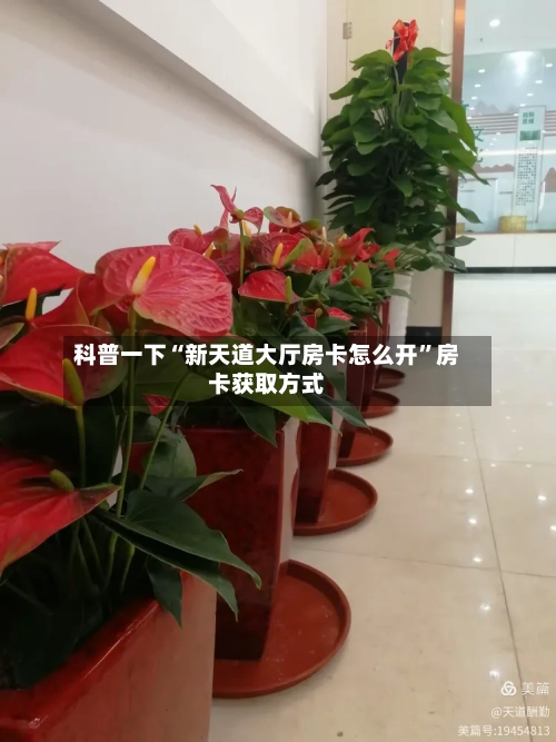 科普一下“新天道大厅房卡怎么开”房卡获取方式