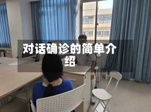 对话确诊的简单介绍-第3张图片