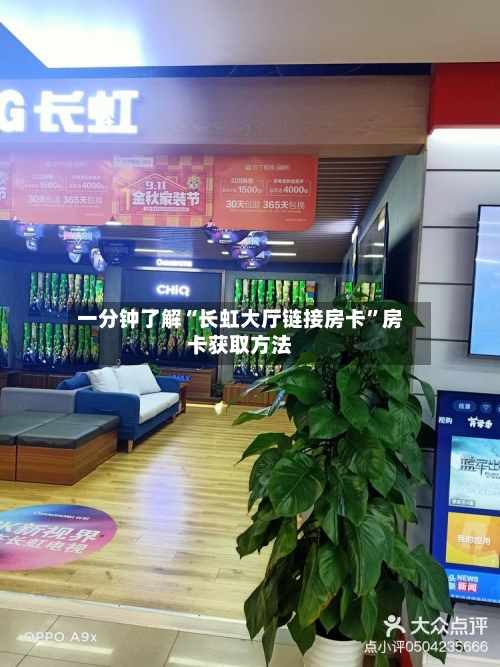 一分钟了解“长虹大厅链接房卡	”房卡获取方法-第2张图片