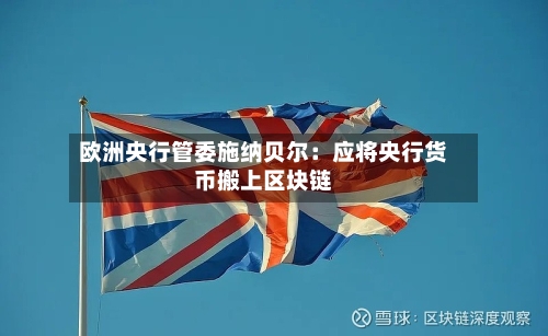 欧洲央行管委施纳贝尔：应将央行货币搬上区块链-第3张图片