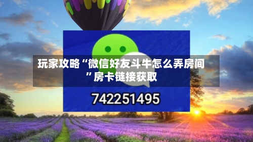 玩家攻略“微信好友斗牛怎么弄房间”房卡链接获取-第2张图片