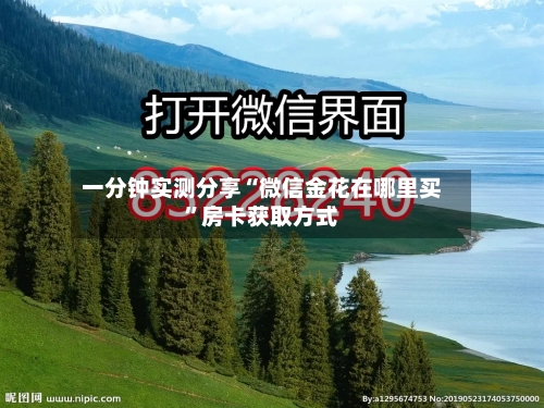 一分钟实测分享“微信金花在哪里买”房卡获取方式-第2张图片