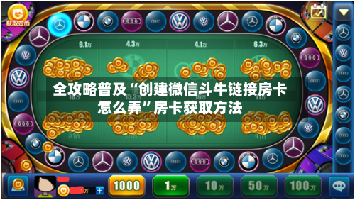 全攻略普及“创建微信斗牛链接房卡怎么弄”房卡获取方法-第2张图片