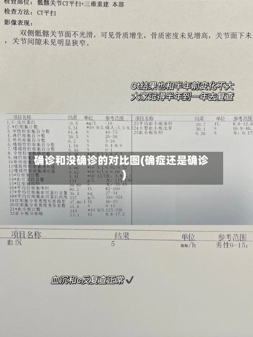 确诊和没确诊的对比图(确症还是确诊)-第3张图片