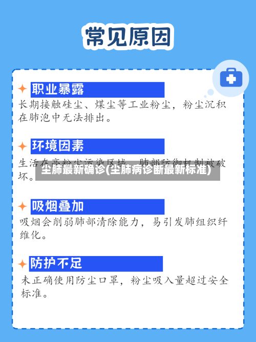 尘肺最新确诊(尘肺病诊断最新标准)