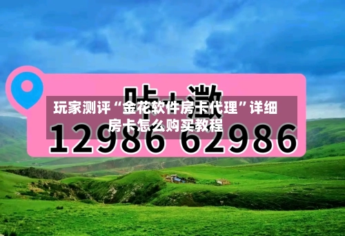 玩家测评“金花软件房卡代理”详细房卡怎么购买教程-第2张图片
