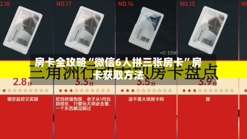 房卡全攻略“微信6人拼三张房卡”房卡获取方法-第2张图片