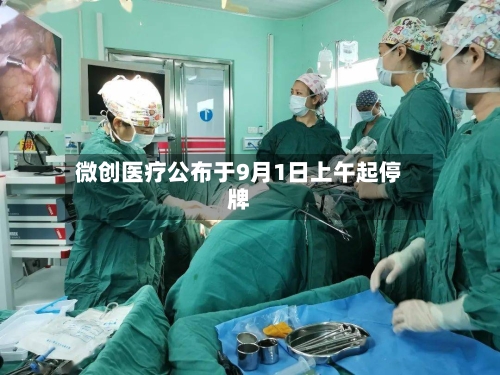 微创医疗公布于9月1日上午起停牌-第1张图片