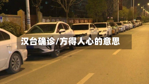 汉台确诊/方得人心的意思