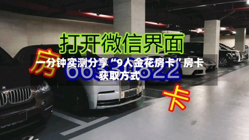 一分钟实测分享“9人金花房卡”房卡获取方式-第2张图片