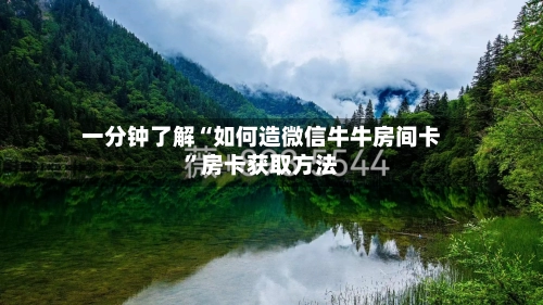 一分钟了解“如何造微信牛牛房间卡”房卡获取方法-第3张图片